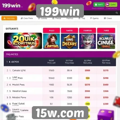 Comparação entre 199win e outros sites de jogos